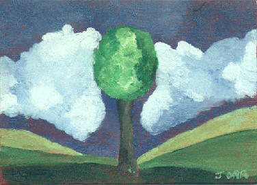Image_1 Trees and Clouds 5x7