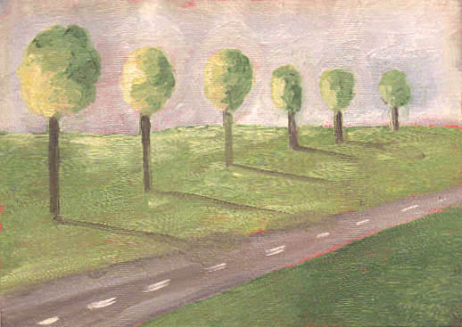 Image_6 Trees
                  and Road 5x7