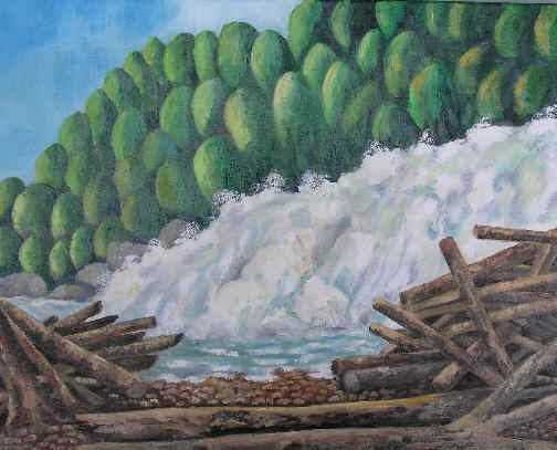 Falls, Wawa Ontario 16x20