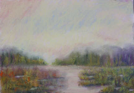 image=misty pond pastel
